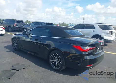 2023 BMW 4 Series 430I из США, поврежденный, VIN WBA23AT03PCL81706